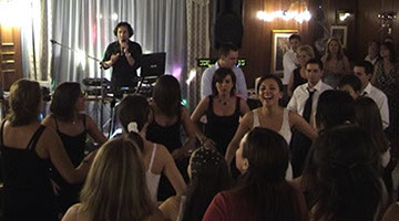 Il Cantante da piano bar e' molto utlizzato per il ricevimento di matrimonio al Castello o Villa 