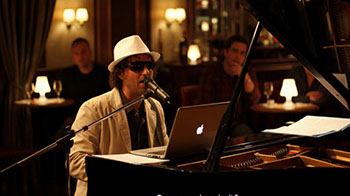 La musica da piano bar è ideale mentre si cunsuma il pranzo o la cena di nozze, perchè permette all pubblico un ascolto con volumi molto bassi.
