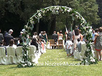 Intrattenimento musicale per la Cerimonia in Chiesa o Matrimonio civile al Ristorante.